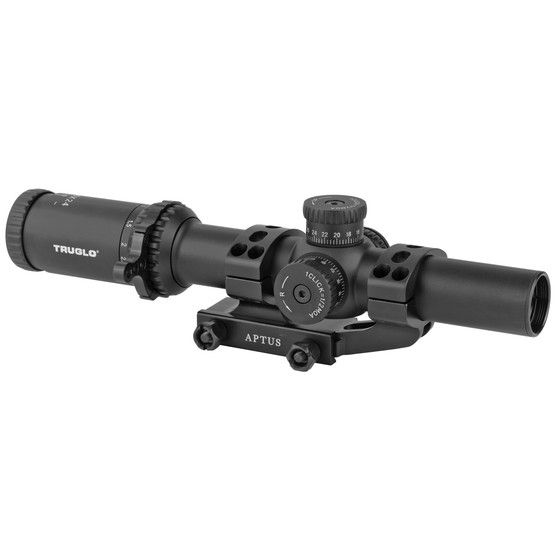 Truglo OMNIA Illuminated riflescope 1-6x features an All Purpose Tactical Reticle